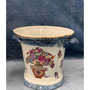 1897 Antique  United Wilson Porcelain 7 inch jardinière. Fine porcelain 2 avail